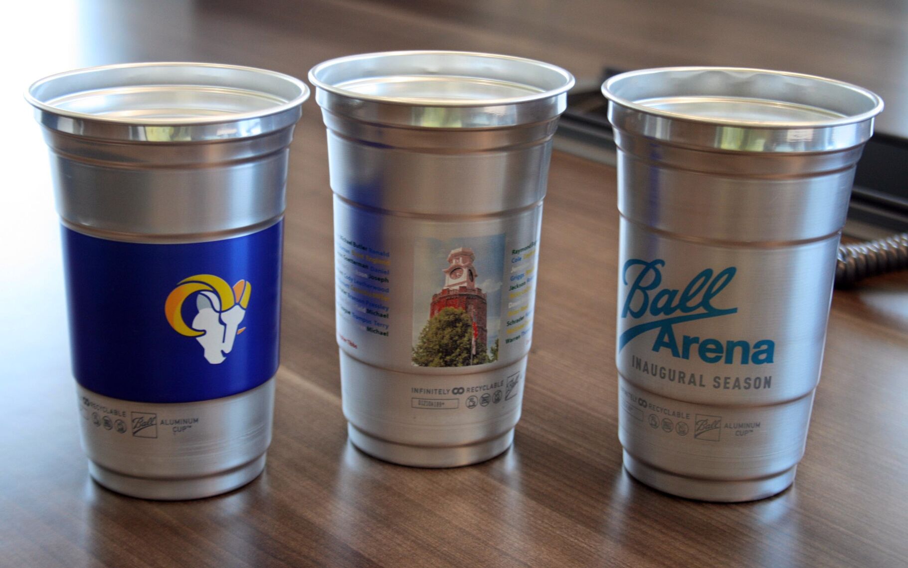 Ball aluminum cups